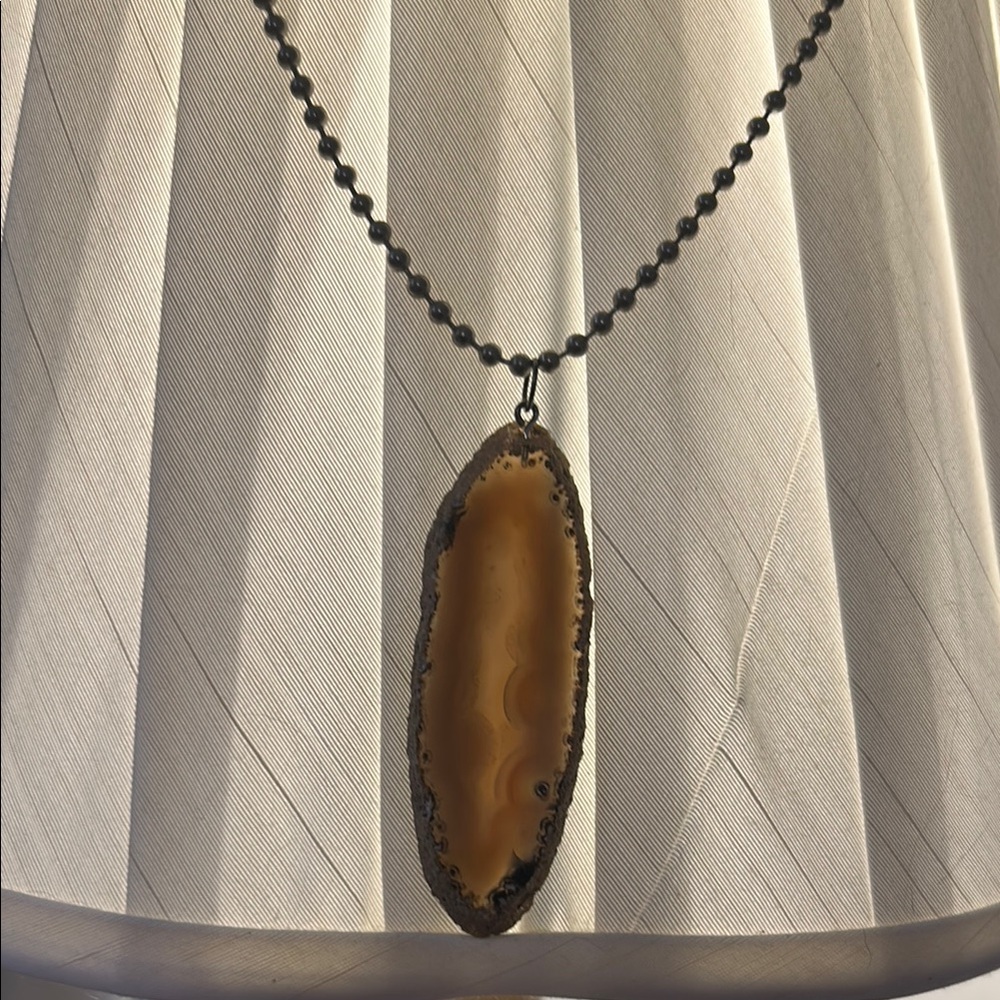 Agate Slice Necklace